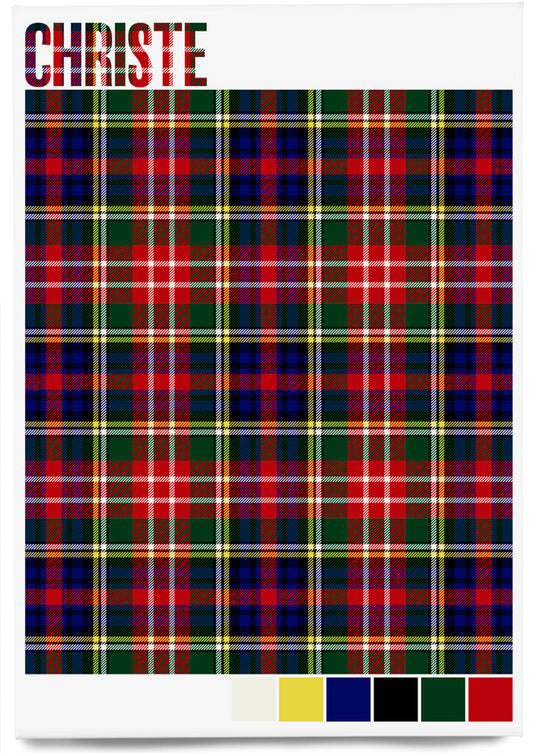 Christie Modern tartan – magnet