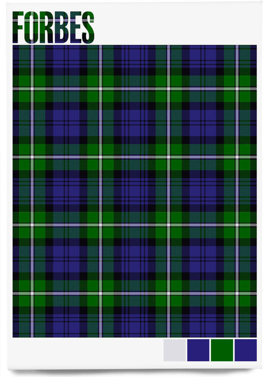 Forbes Modern tartan – magnet