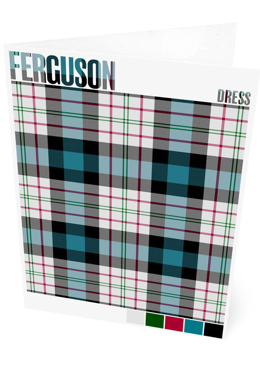 Ferguson Dress Modern tartan – set of two cards