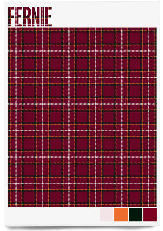 Fernie Modern tartan – magnet