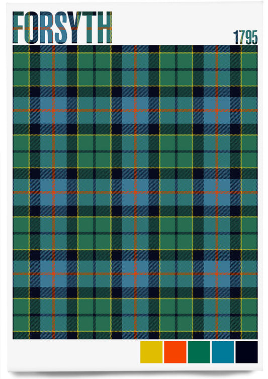 Forsyth 1795 Ancient tartan – magnet