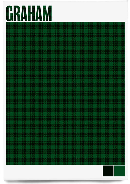 Graham Modern tartan – magnet