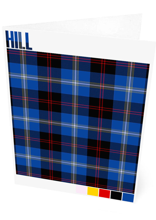 Hill Modern tartan – set of two cards