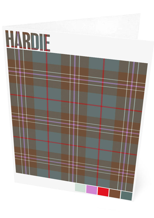 Hardie Weathered tartan – set of two cards