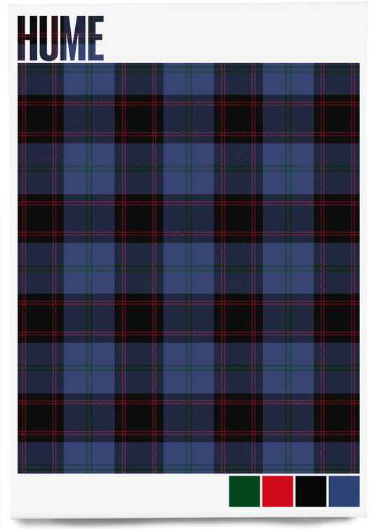 Hume Modern tartan – magnet