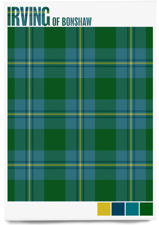 Irving of Bonshaw Modern tartan – magnet