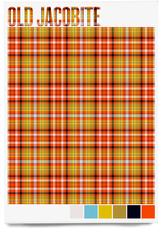 Old Jacobite Ancient tartan – magnet