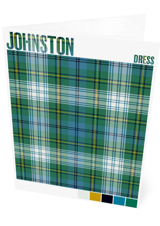 Johnston Dress Ancient tartan – set of two cards