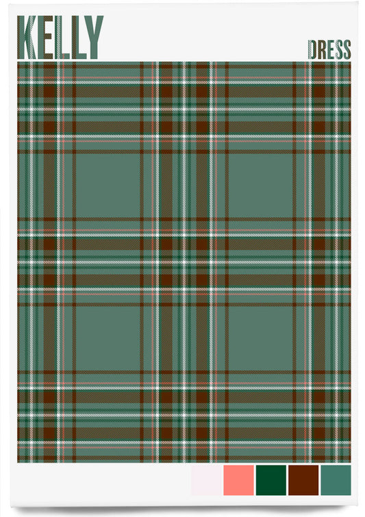 Kelly Dress Modern tartan – magnet