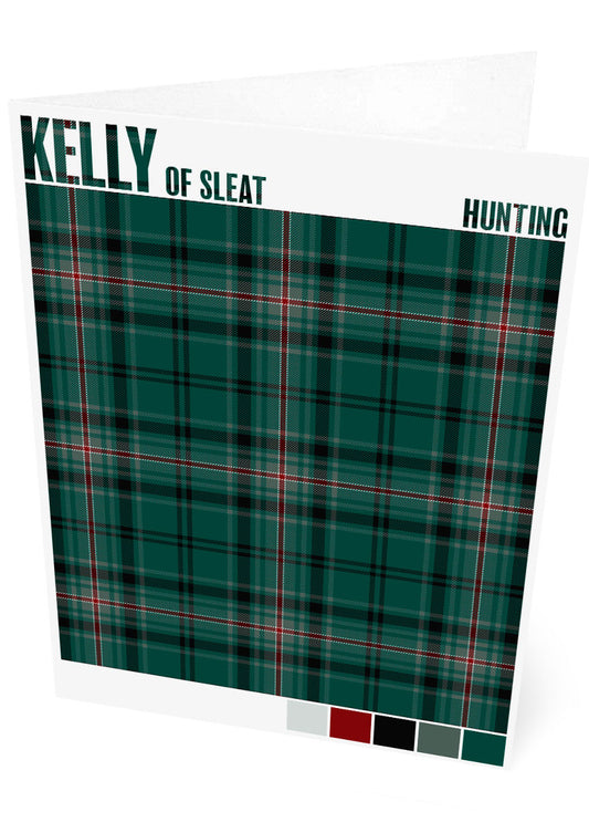 Kelly of Sleat Hunting Modern tartan – set of two cards