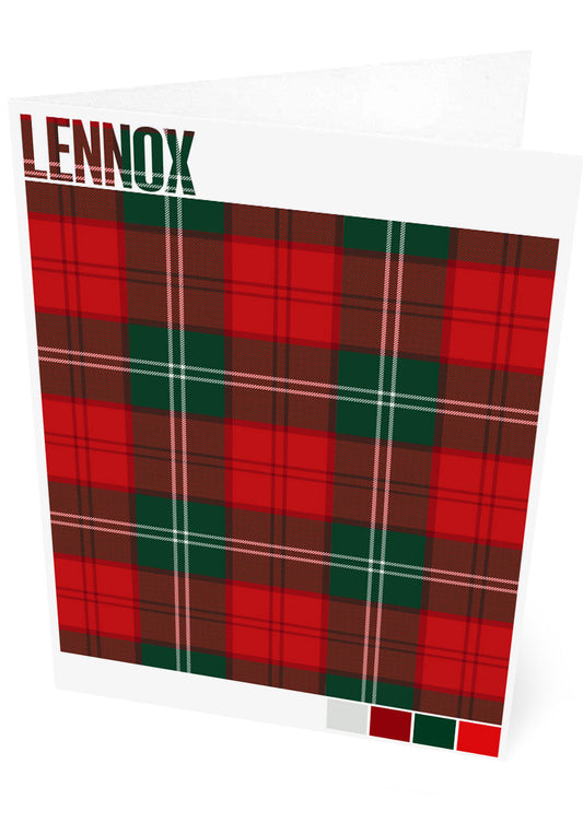 Lennox Modern tartan – set of two cards