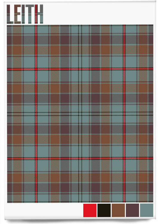 Leith Weathered tartan – magnet