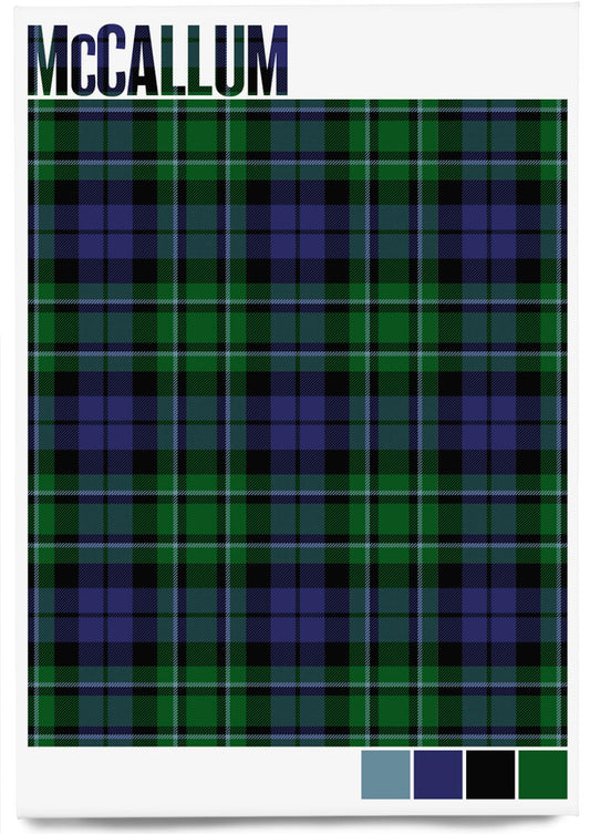 McCallum Modern tartan – magnet