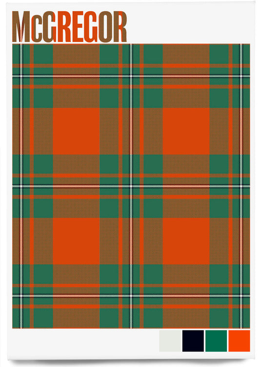 McGregor Ancient tartan – magnet