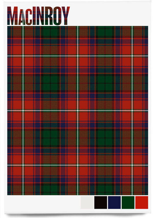 MacInroy Modern tartan – magnet