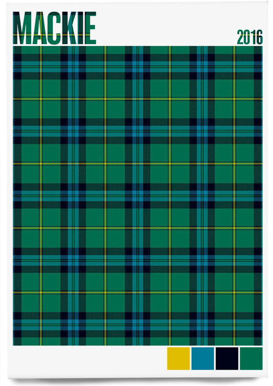 Mackie 2016 Ancient tartan – magnet