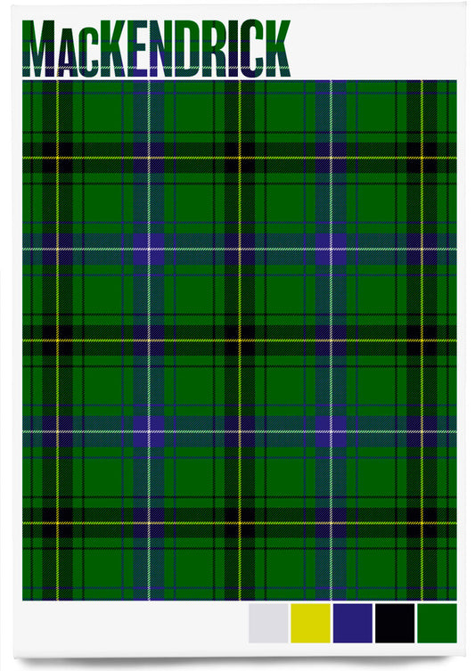 MacKendrick Modern tartan – magnet