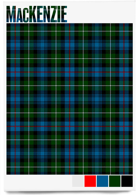 MacKenzie Modern tartan – magnet