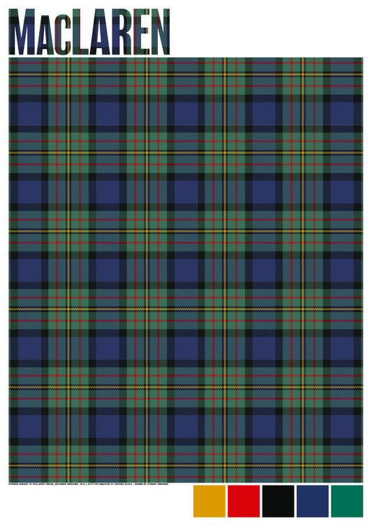 MacLaren Modern tartan – giclée print