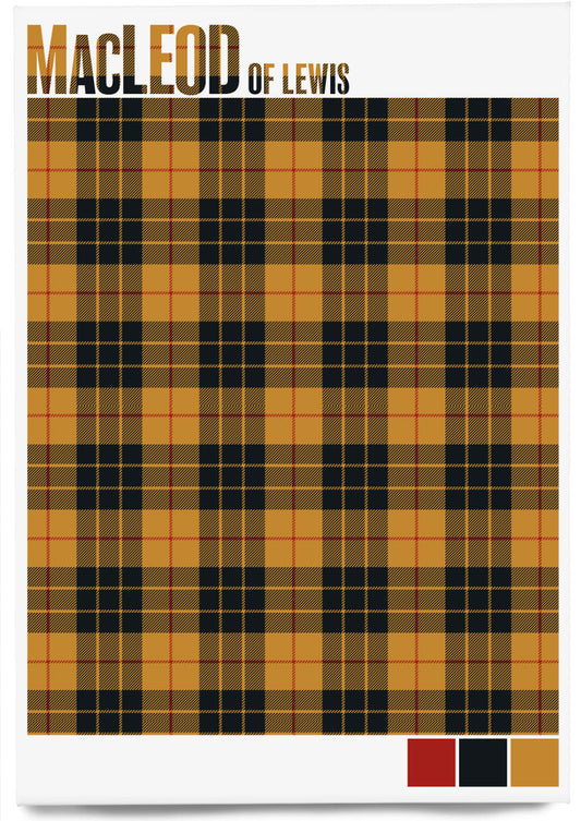 MacLeod of Lewis Muted tartan – magnet