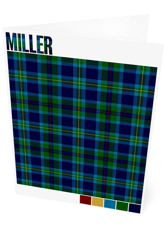 Miller Modern tartan – set of two cards