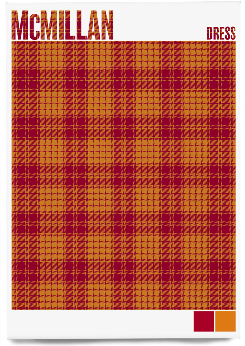 McMillan Dress Muted tartan – magnet