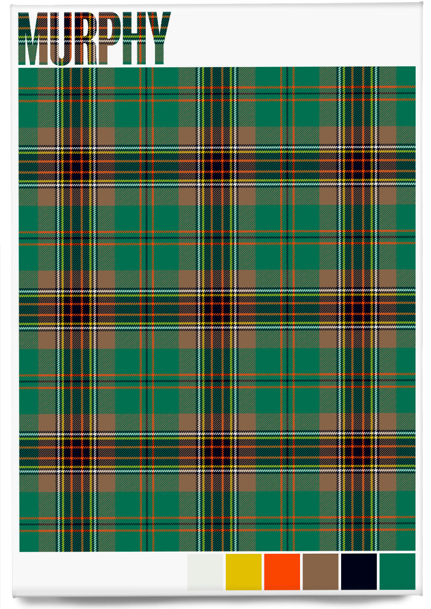 Murphy Ancient tartan – magnet