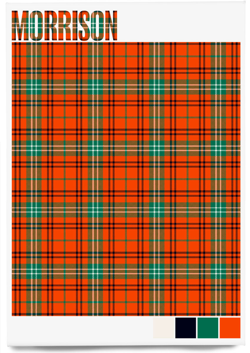 Morrison Ancient tartan – magnet