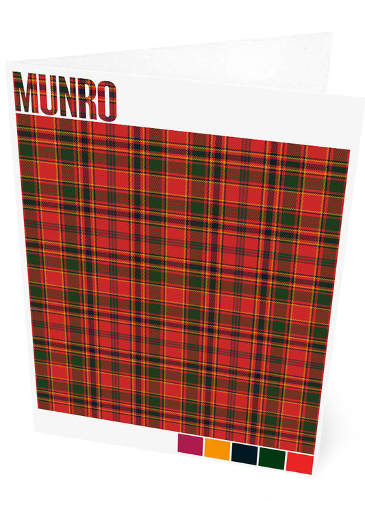 Munro Modern tartan – set of two cards