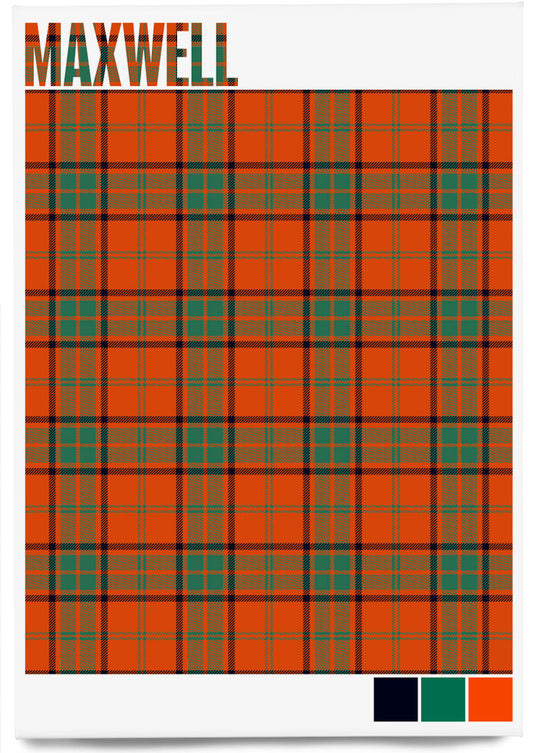 Maxwell Ancient tartan – magnet