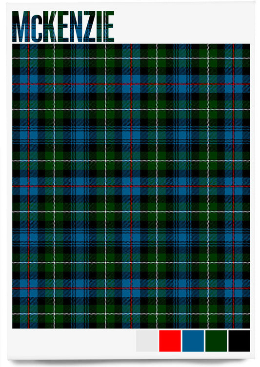 McKenzie Modern tartan – magnet