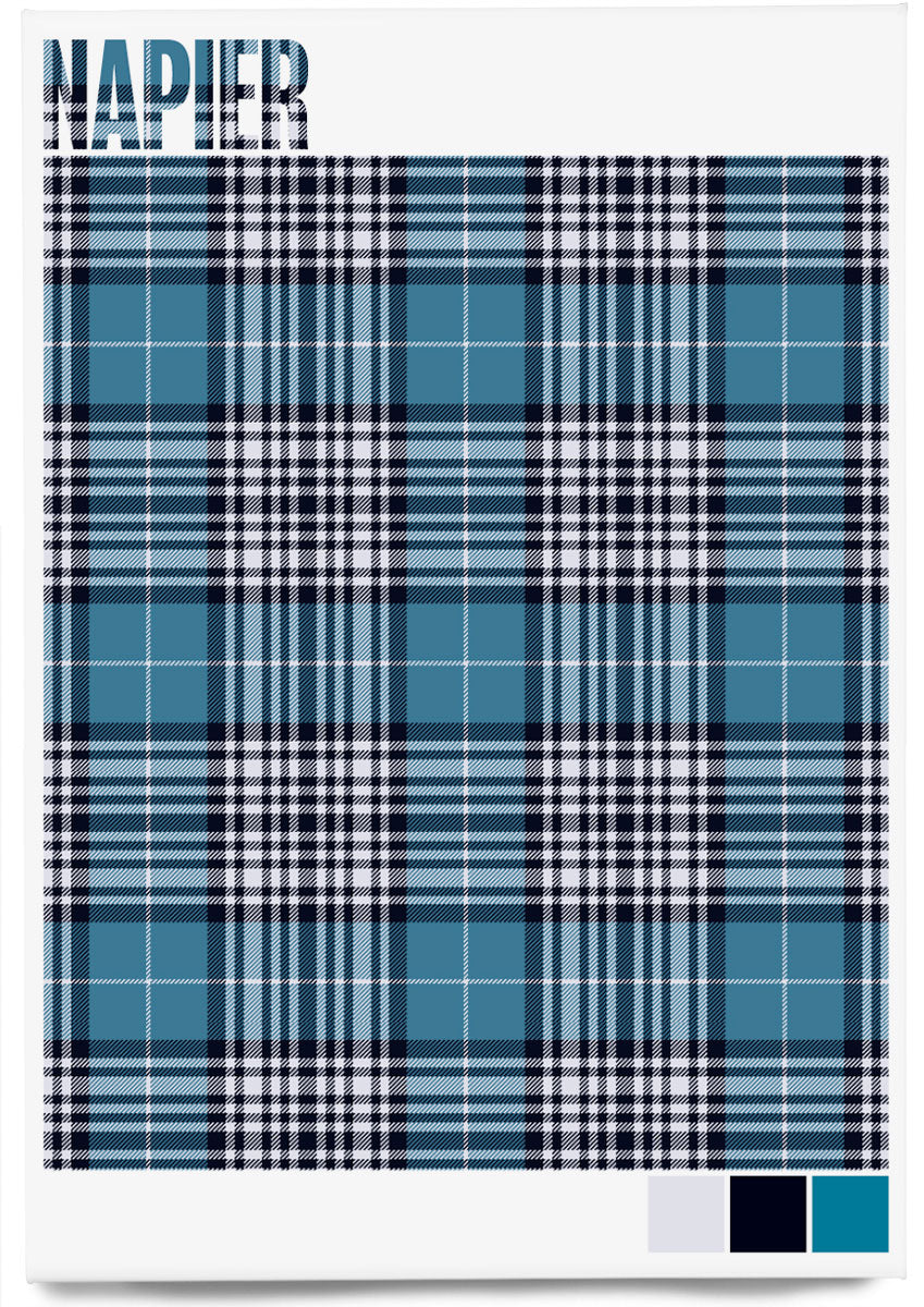 Napier Modern tartan – magnet