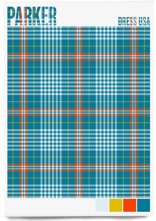 Parker Dress USA Ancient tartan – magnet