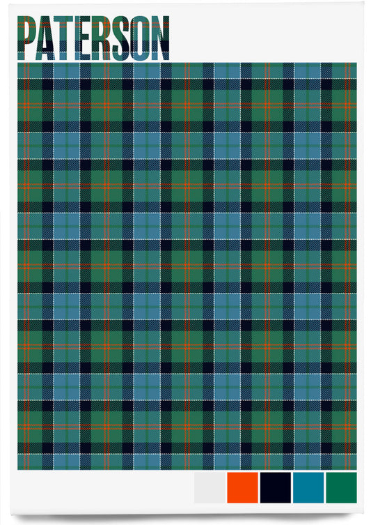 Paterson Ancient tartan – magnet