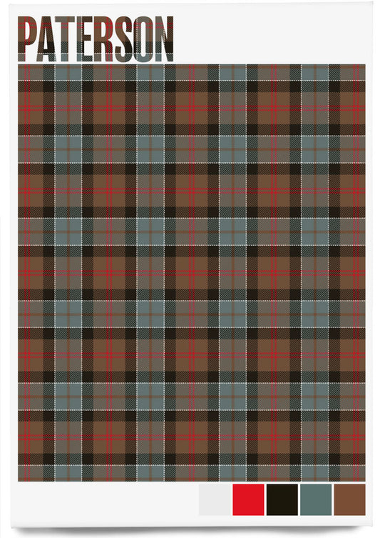 Paterson Weathered tartan – magnet