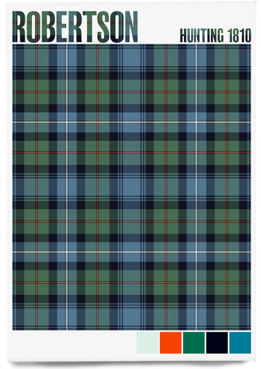 Robertson Hunting 1810 Ancient tartan – magnet