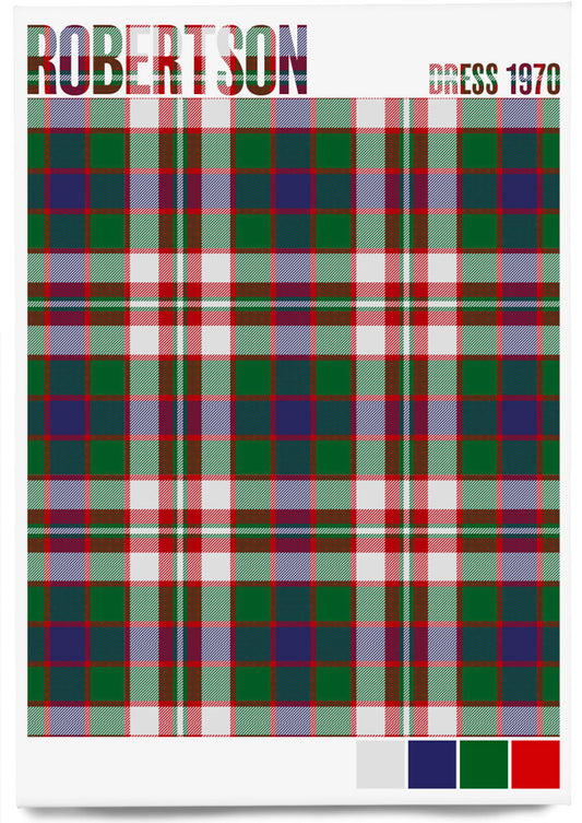 Robertson Dress 1970 Modern tartan – magnet