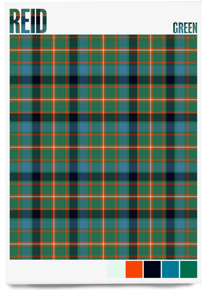 Reid Green Ancient tartan – magnet