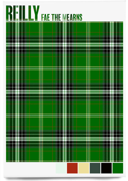 Reilly fae the Mearns Modern tartan – magnet