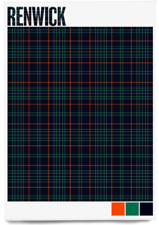 Renwick Ancient tartan – magnet