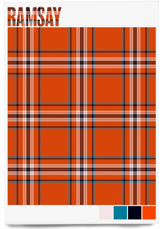 Ramsay Ancient tartan – magnet