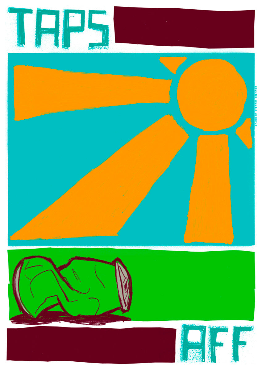 Taps aff (green) – giclée print