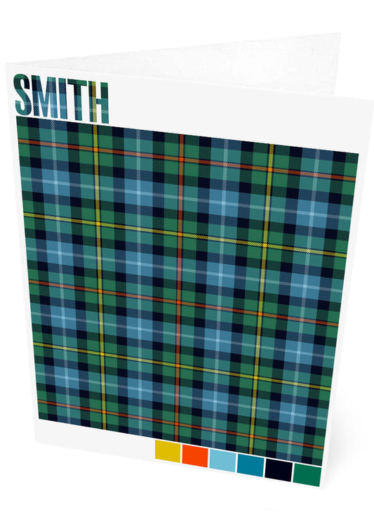 Smith Ancient tartan – set of two cards