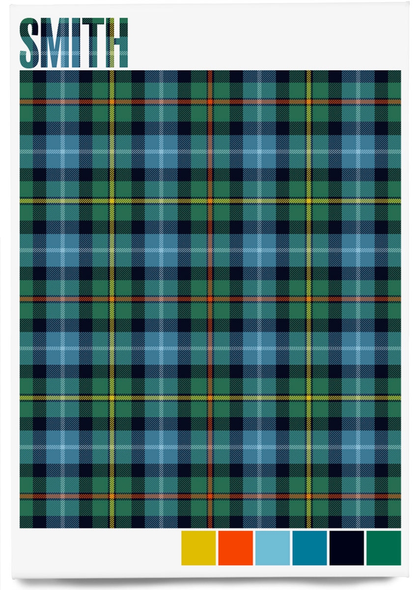 Smith Ancient tartan – magnet