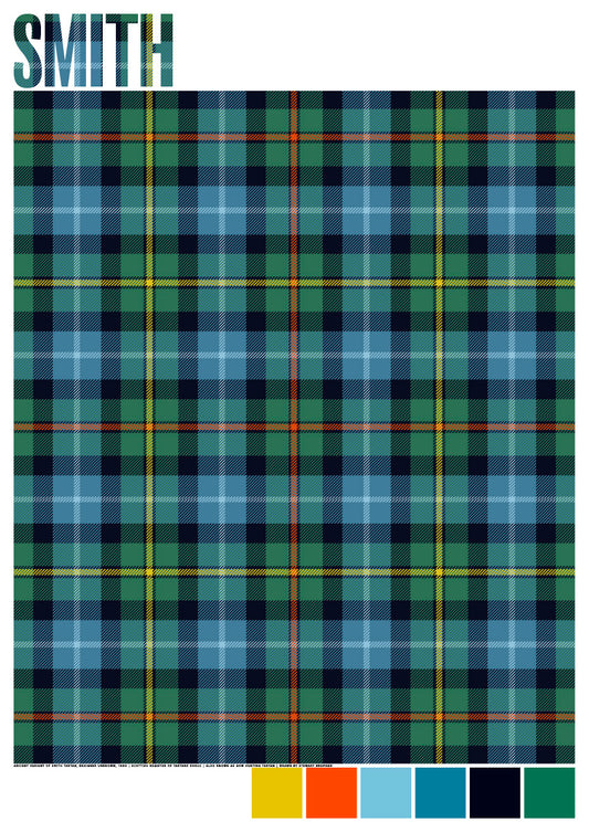 Smith Ancient tartan – poster