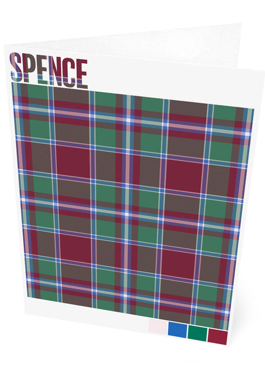 Spence Modern tartan – set of two cards