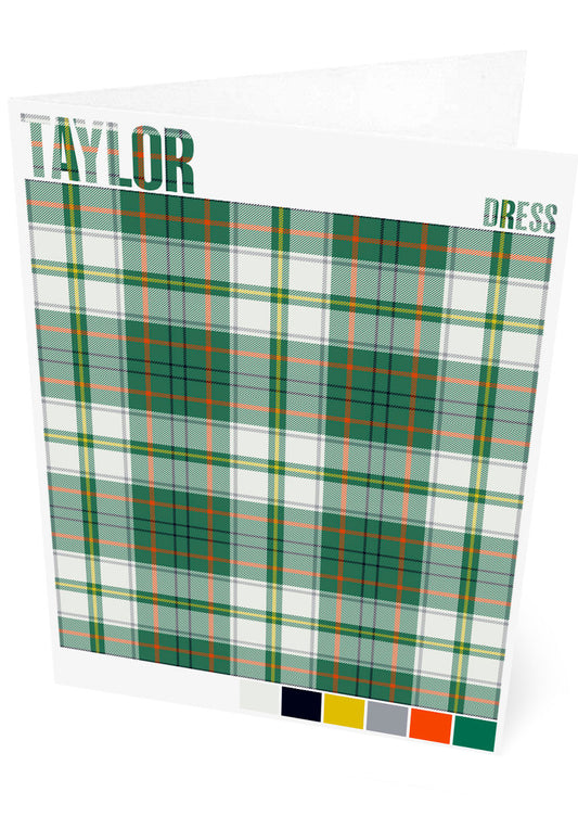 Taylor Dress Ancient tartan – set of two cards