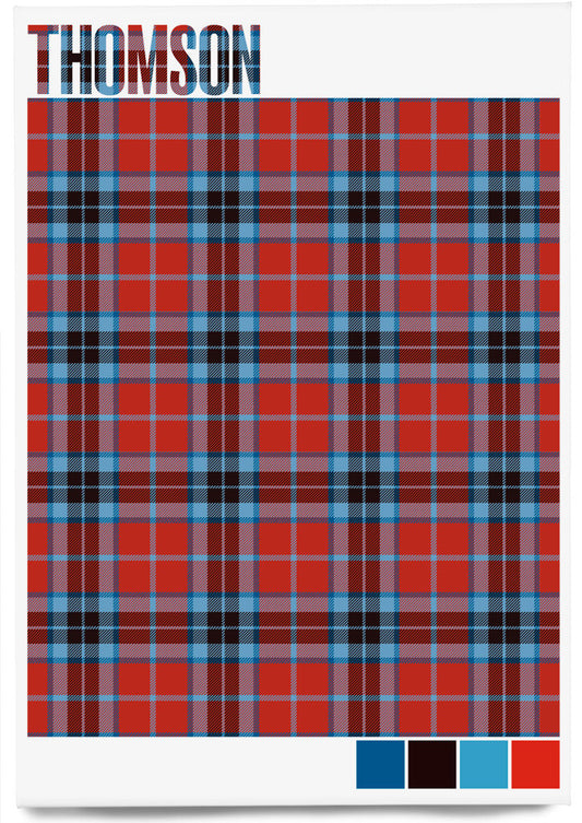 Thomson Modern tartan – magnet