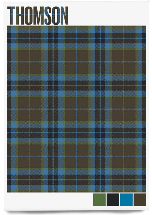 Thomson Muted tartan – magnet