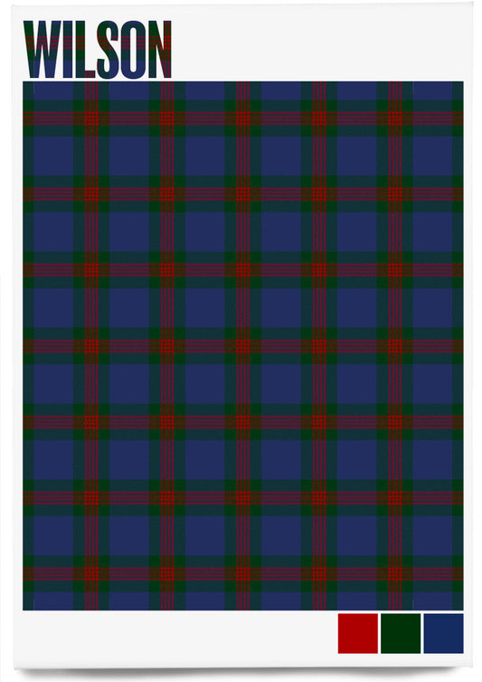 Wilson Modern tartan – magnet